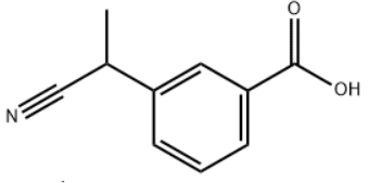 3-(1-氰乙基)苯甲酸 